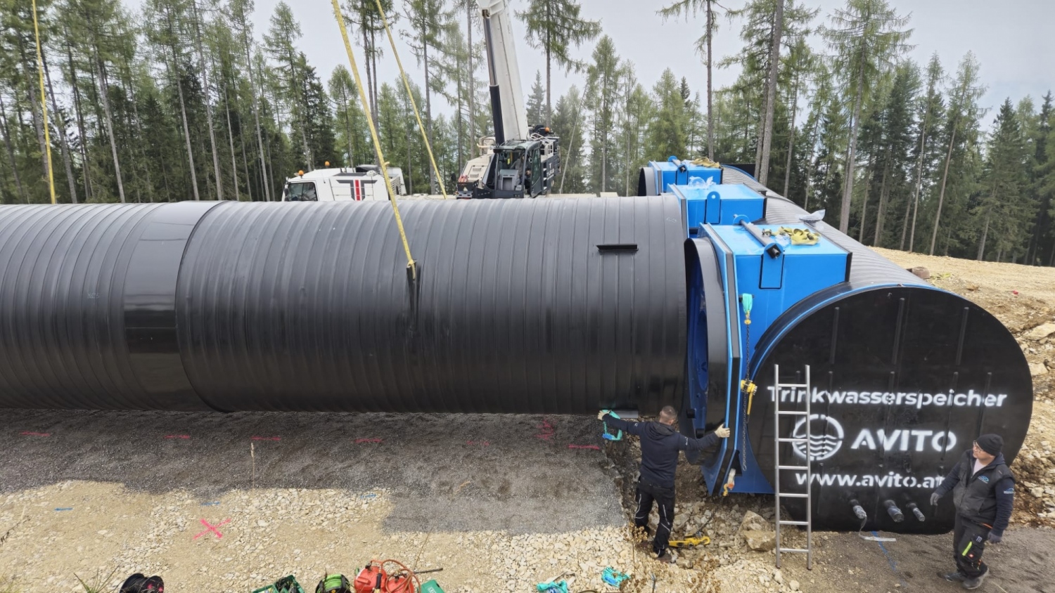 WVA Hinterstoder - Hochbehälter Hutterer Böden