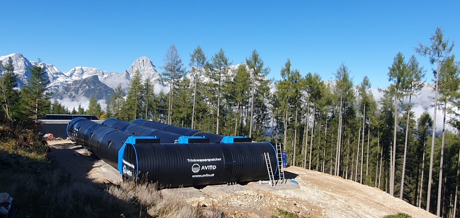 WVA Hinterstoder - Hochbehälter Hutterer Böden